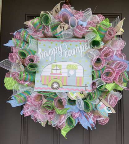 Happy Camper Wreath