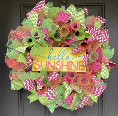 Hello Sunshine Wreath