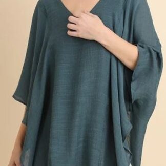 High Low V Neck Top
