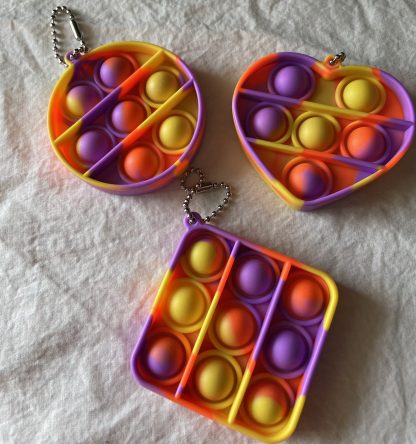 Keychain Pop Bubble Fidget