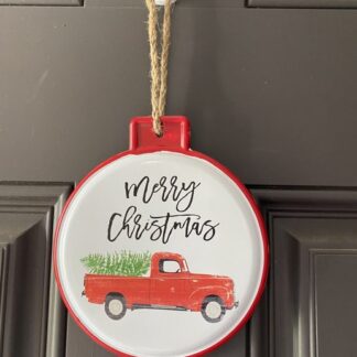 7" Truck Tin Ornament