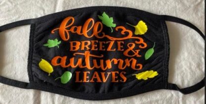 Fall Breeze & Autumn Leaves Mask