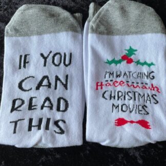 I'm Watching Hallmark Christmas Movies socks