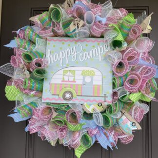 Happy Camper Wreath