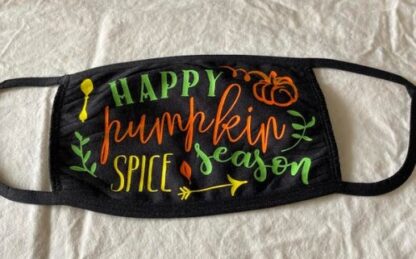 Happy Pumpkin Spice Season Mask