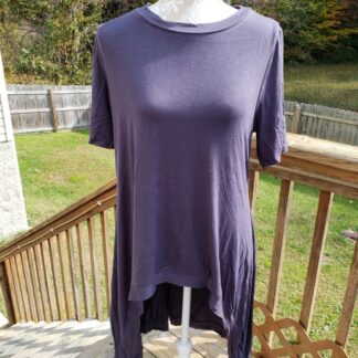 Short Sleeve High Low Top