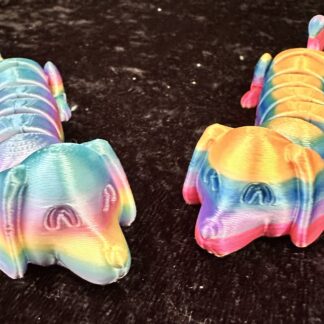 Rainbow Dachshund